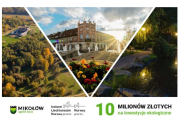 10 milionów zł na inwestycje pro-ekologiczne w Mikołowie