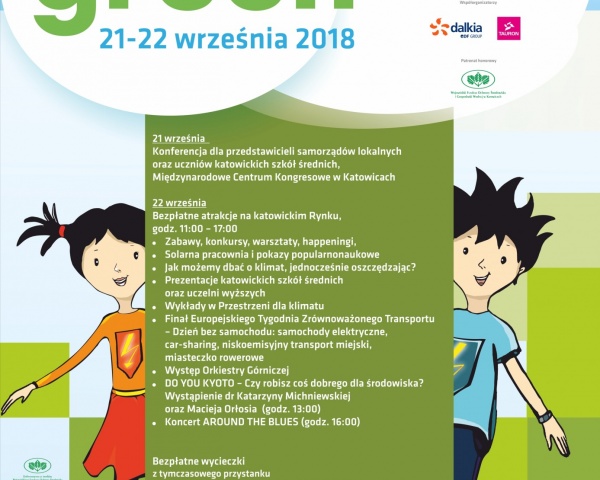 Konferencja Black to Green - IV Dni Energii Miasta Katowice w dn. 21 września